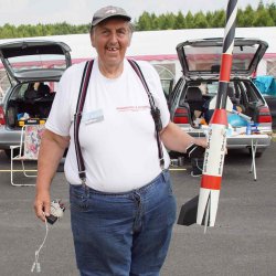 Karel Urban s modelem